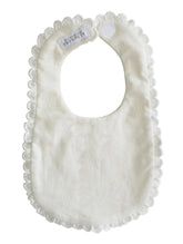 Sophie Bib Ivory Linen - By Alimrose Alimrose